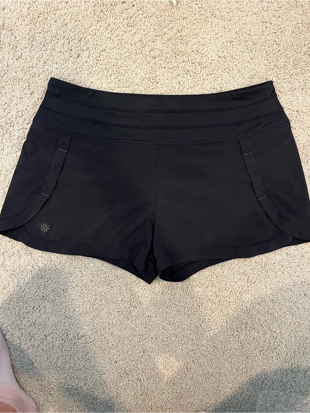 Athleta Black Athletic Shorts